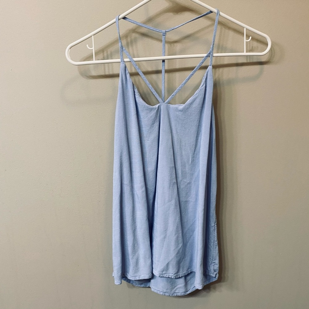 Blue tank